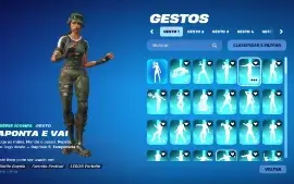 Conta de fortnite com muita skin