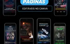 300 Landingpages Editáveis no Canva