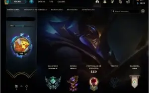 Conta lol e valorant com muitas skins