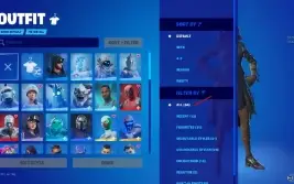 Conta Fortnite Rara Com Minty , Machado Kratos Etc