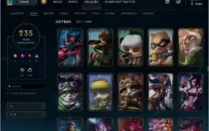 Conta LOL/ D2 / 235 skins