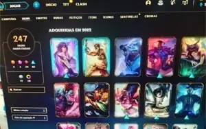 VENDO CONTA LOLM VAI INLUSIVO A DO VALORANT TBM