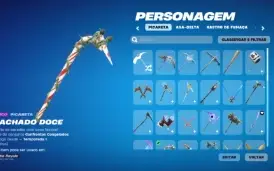 Conta de Fortnite para PC com muitas skins