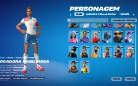 Conta de Fortnite para PC com muitas skins
