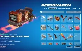 Conta de Fortnite para PC com muitas skins
