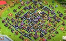cv15 + cv13 Clash of clans semi full, bônus uma cv12 semi fu