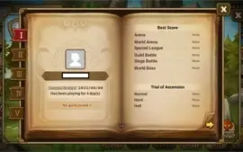Reroll Summoners War lvl10 com Panda Dark Mi Ying