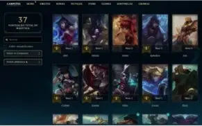 CONTA DE 10 ANOS LEAGUE OF LEGENDS -  UNRANKED