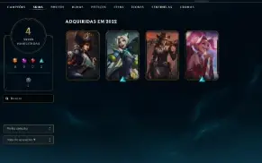 Conta smurf gold (lol)