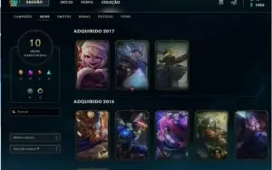 Conta lol lvl 41