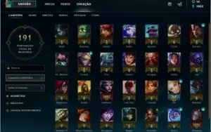 Conta lol lvl 41