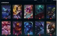 Conta League Of Legends LV 291, 192 Skins Email n Confirmado