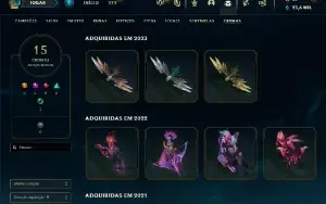 conta all champions 183 skins