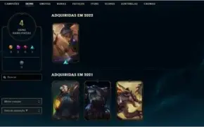 Conta d4 lol