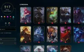 Conta de LOL 200+Skins emotes de Challenger conta Completina