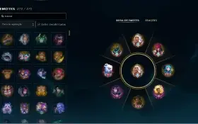 Conta de LOL 200+Skins emotes de Challenger conta Completina