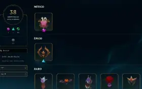 Conta de LOL 200+Skins emotes de Challenger conta Completina