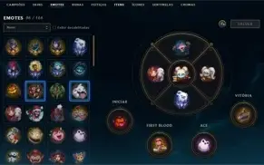 Conta de lol com 159 skins / Todos Campeões