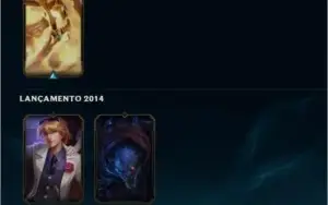 Conta League of Legends Platina