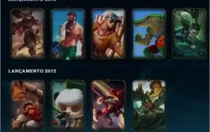 Conta League of Legends Platina