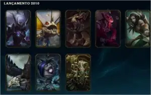 Conta League of Legends Platina