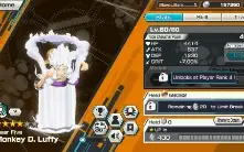 Gear 5 Luffy Rank 01, +500 Diamantes | One Piece Bounty Rush
