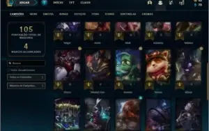 Conta ouro 4 com 2 skins e 32 champs ( MAIN JG ) de 2013