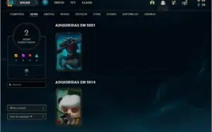 Conta ouro 4 com 2 skins e 32 champs ( MAIN JG ) de 2013