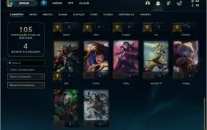 Conta ouro 4 com 2 skins e 32 champs ( MAIN JG ) de 2013