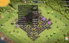 Conta Clash of Clans CV8