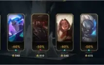 Conta LEAGUE OF LEGENDS