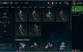 Conta lol 64 Skins 19 Chroma