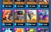 Clash of clans e clash royale rei 12 e cv 10