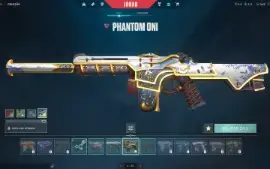 Conta Com 39 Skins ⭐Garra Oni ⭐Phantom Oni ⭐ Full acesso
