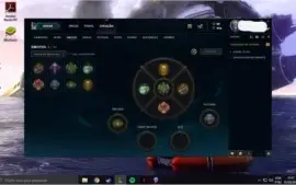 CONTA GOLD V - 41 CAMPEÕES 8 SKINS