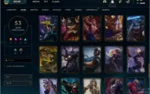 PRATA 3 + 65 CHAMPS/54SKINS pra vender LOGO!!