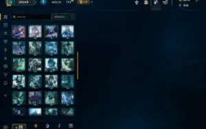 Conta lol 160 skin