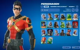 Conta Fortnite | 72 Skins | Superman | Entrega automática