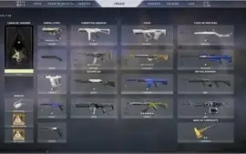 CONTA DE VALORANT, MUITAS SKINS