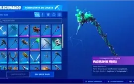 Conta fortnite com picareta minty