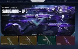 Conta Valorant full skin