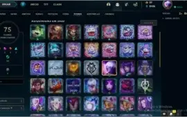 Só skin linda nessa conta ! lvl 71 ex plat 4