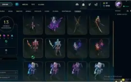 Só skin linda nessa conta ! lvl 71 ex plat 4