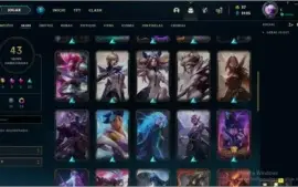 Só skin linda nessa conta ! lvl 71 ex plat 4