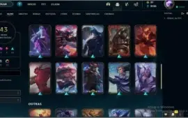 Só skin linda nessa conta ! lvl 71 ex plat 4