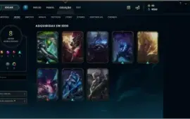 Conta para smurf unranked solo/flex