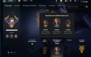Conta Unranked com TODOS os champs e 368 Skins + UrfWick