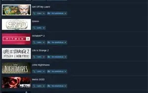 STEAM COM 32 JOGOS, METRO 2033 E LITTLE NIGHTMARES