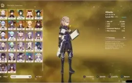 Conta [AR55] Todos os personagens Limitados + Mona e qiqi