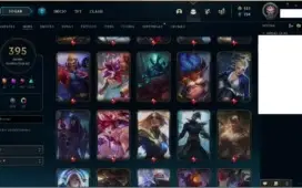 Conta de league of legends 395 skins,todos campeões